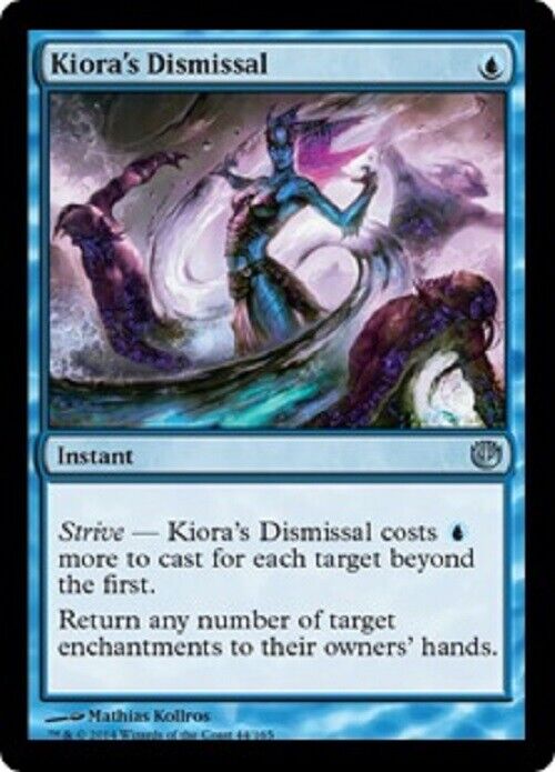 MTG MTG 1x  Kiora's Dismissal JOU Journey into Nyx Card Magic The Gathering