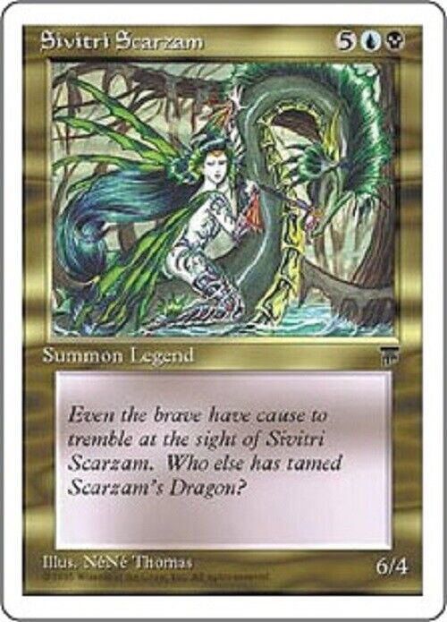 MTG MTG 1x Sivitri Scarzam Chronicles Cards Magic The Gathering