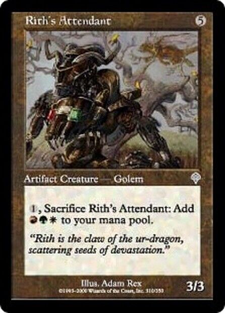 MTG 1x Rith's Attendant Invasion card MTG Magic the Gathering