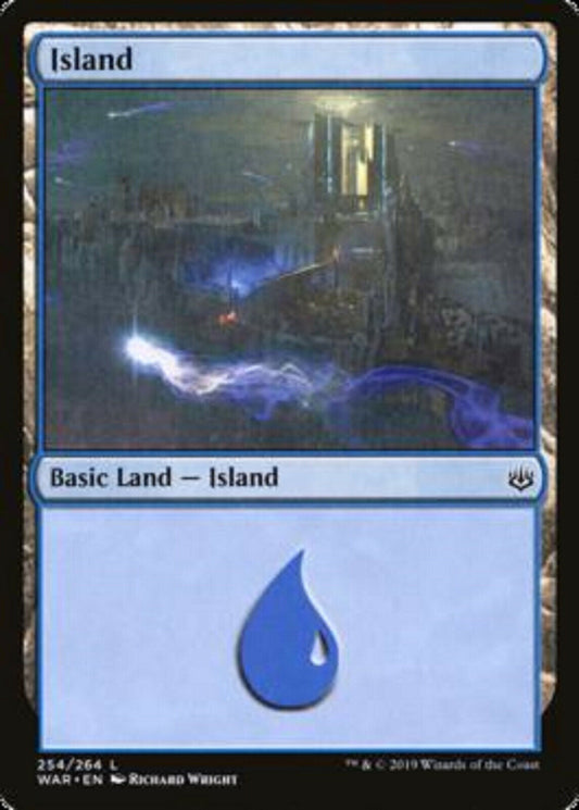 MTG Island (254) War of the Spark Magic the Gathering 4x mtg cards