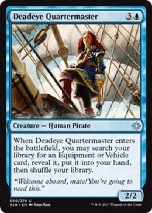 MTG MTG 1x  Deadeye Quartermaster XLN Ixalan  Card Magic The Gathering pauper