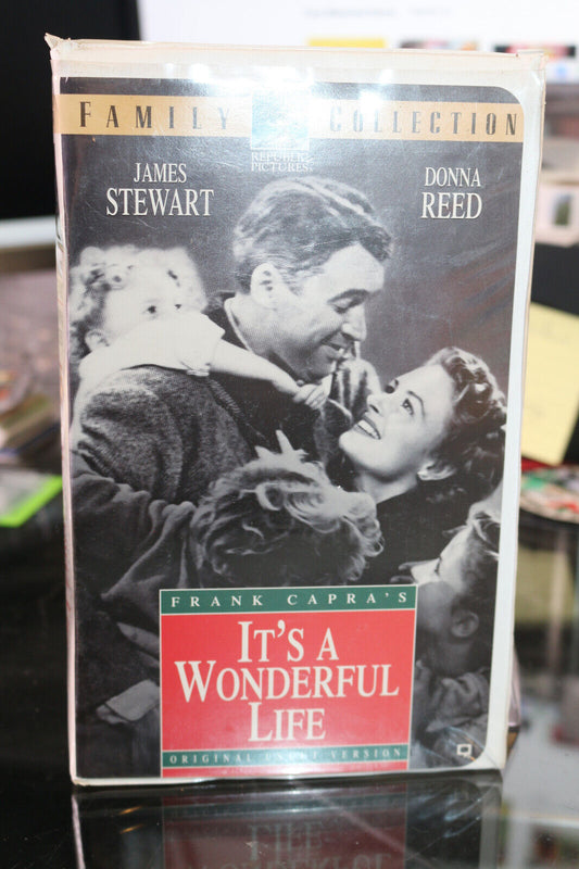 It'S A Wonderful Life - James Stewart, Donna Reed (Vhs) Vhs English Version