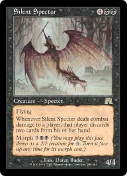 MTG 1x  Silent Specter Onslaught  card MTG Magic the Gathering