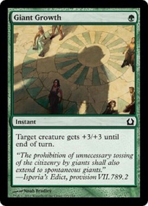 MTG 4x  Giant Growth RTR Return to Ravnica  card Magic the Gathering MTG