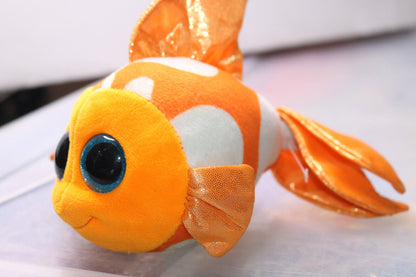 Ty Beanie Boos Sami The Goldfish Plush Stuffed Animal