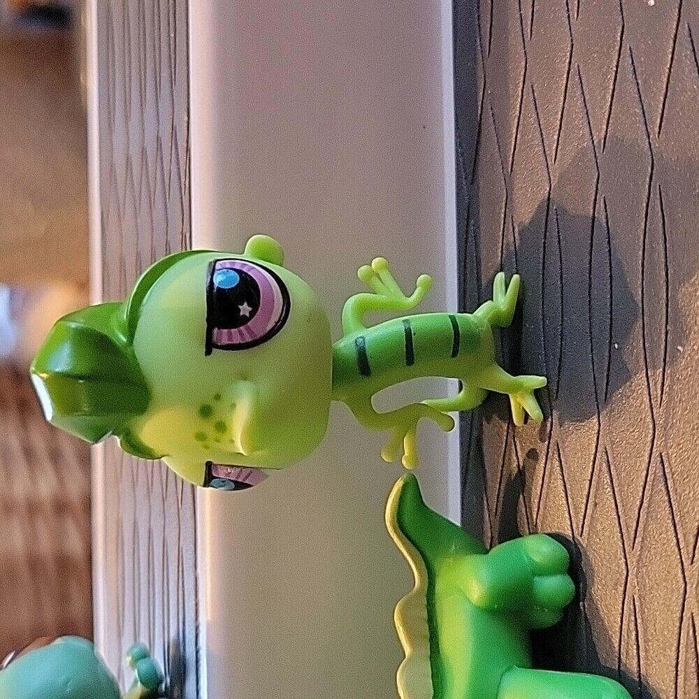 Huge Lot Little Pet Shop Toys Figures Animals Cute Lizard Frogs Reptile Camaleon
