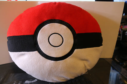 Official Pokemon Pokeball Power Plush Pillow 11" 2017 Northwest Company Red Toy