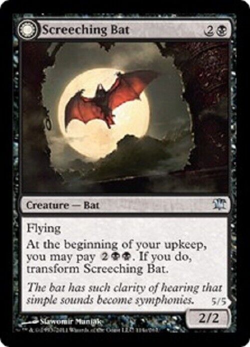 MTG MTG 1x Screeching Bat ISD Innistrad Card Magic The Gathering