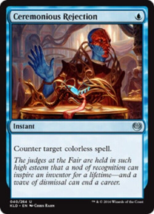 MTG MTG 1x  Ceremonious Rejection Kaladesh Card Magic The Gathering