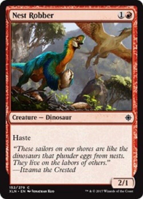 MTG 4x Nest robber Dinosaur NM Ixalan MTG Magic the gathering