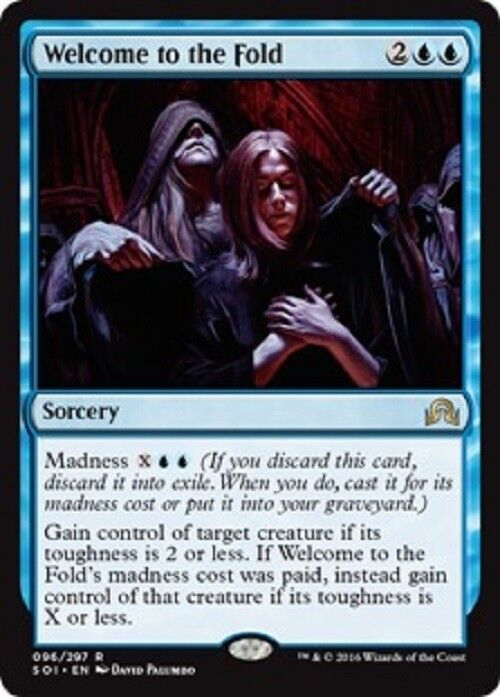 MTG 1x Welcome to the Fold Shadows over Innistrad  Mtg Magic The Gathering Card