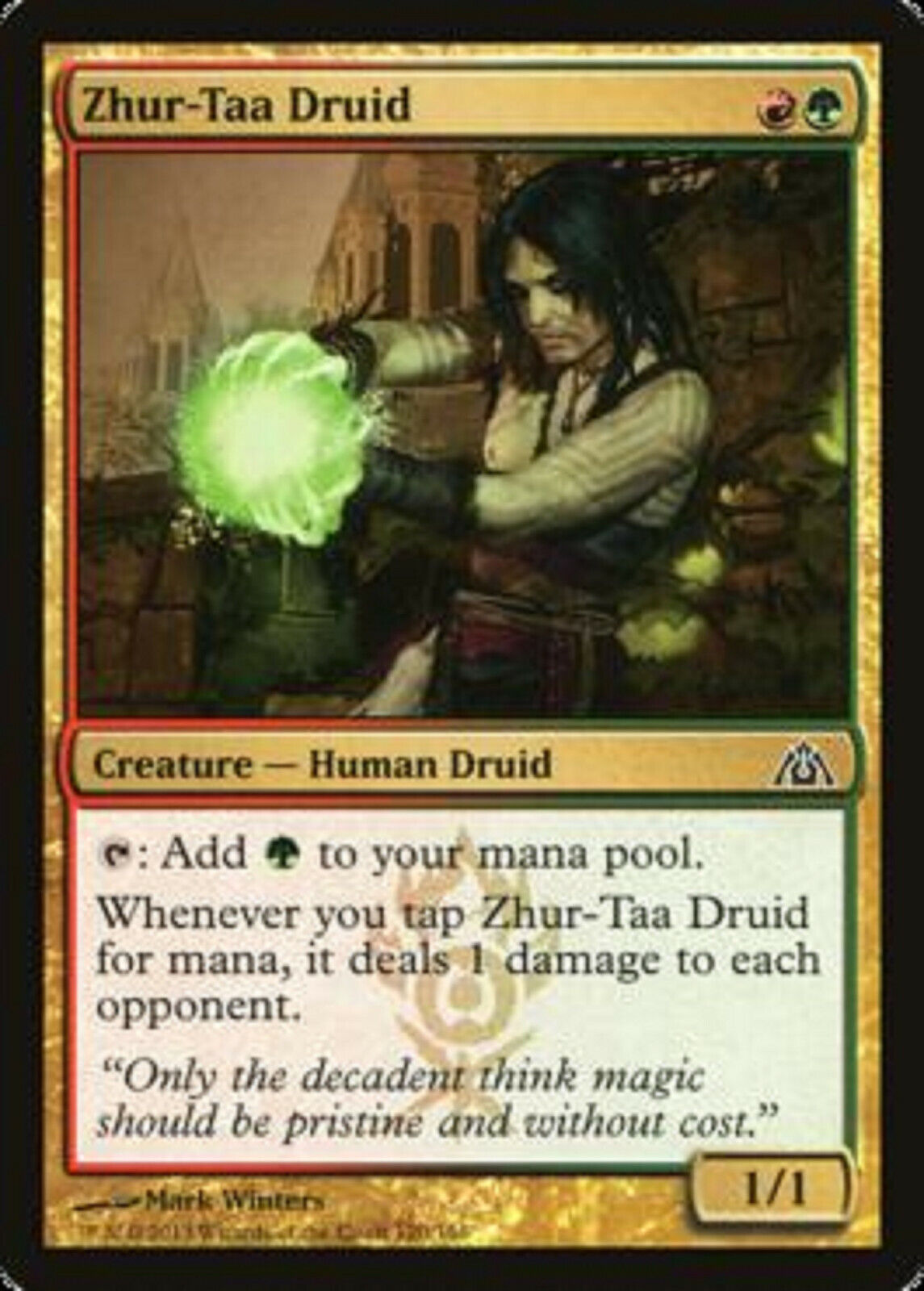 MTG 4x Zhur-Taa Druid Dragon's Maze Cards Magic the Gathering MTG