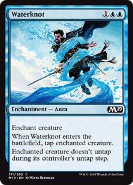 MTG MTG 4x Waterknot Core Set 2019 Cards Magic The Gathering NM