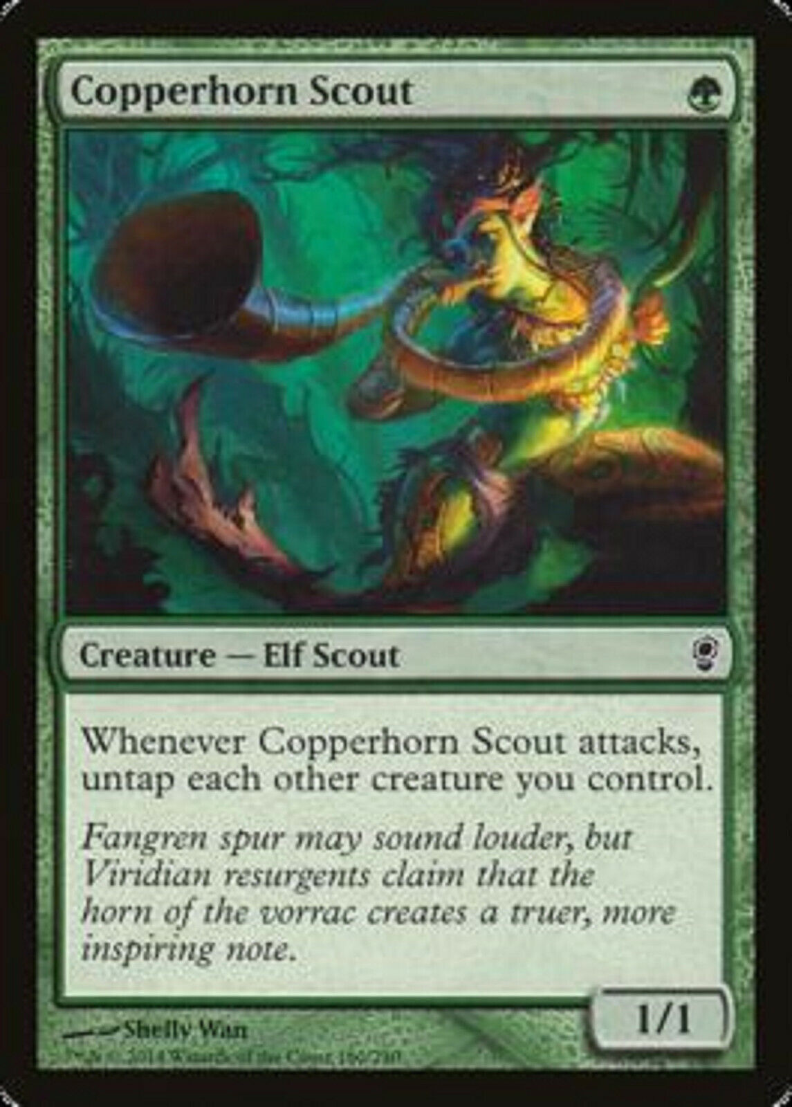 MTG 4x  Copperhorn Scout Conspiracy Cards Magic the Gathering MTG