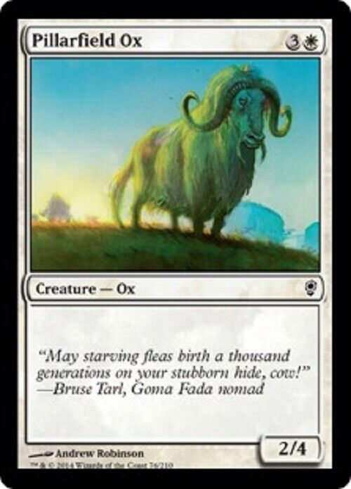 MTG Pillarfield Ox FOIL Conspiracy MTG Magic the Gathering card