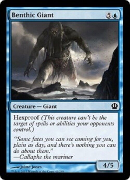 MTG MTG benthic giant Theros X4 4x Magic the Gathering Look cards