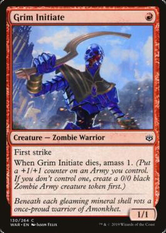 MTG MTG 4x Grim Initiate War of the Spark Cards Magic The Gathering NM