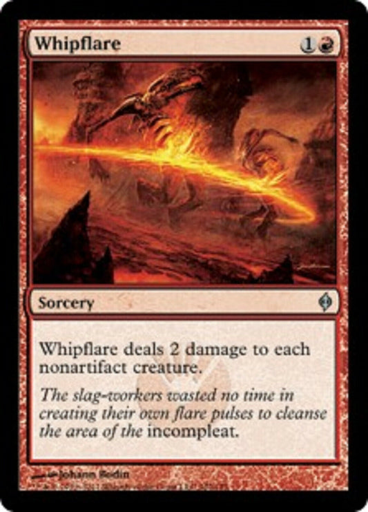 MTG 1x  Whipflare New Phyrexia Card MTG Magic the Gathering