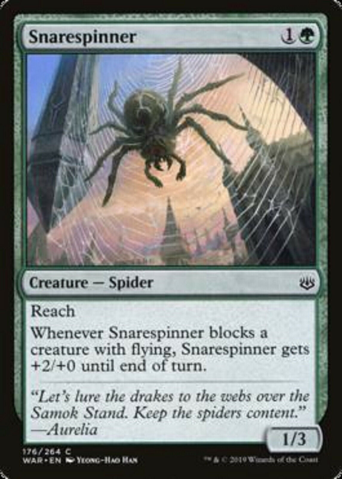 MTG MTG 4x Snarespinner War of the Spark Cards Magic The Gathering NM