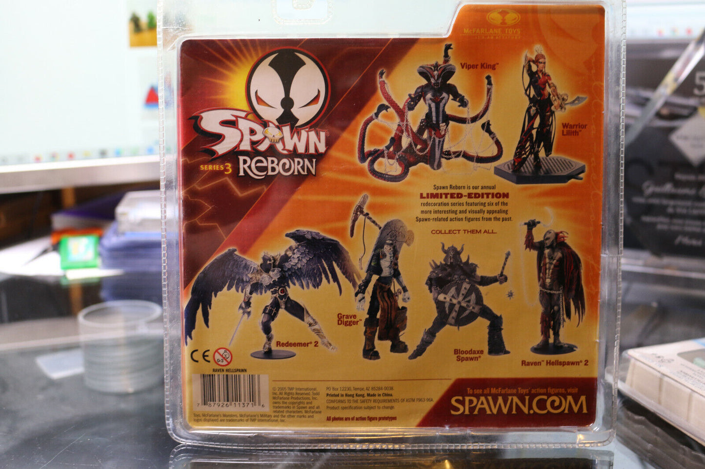 Mcfarlane Toys Spawn Reborn Series 3, Raven Hellspawn Action Figure! Toy