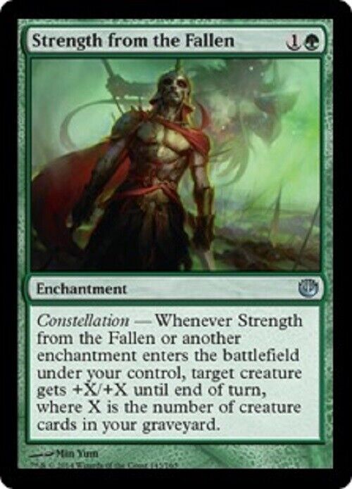 MTG Strength from the Fallen Journey into Nyx MTG Magic the Gathering card