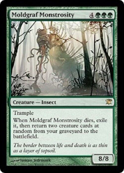 MTG 1x Moldgraf Monstrosity Innistrad card Magic the Gathering MTG