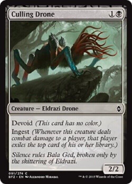 MTG 4x Culling Drone Battle for Zendikar MTG Magic the Gathering card