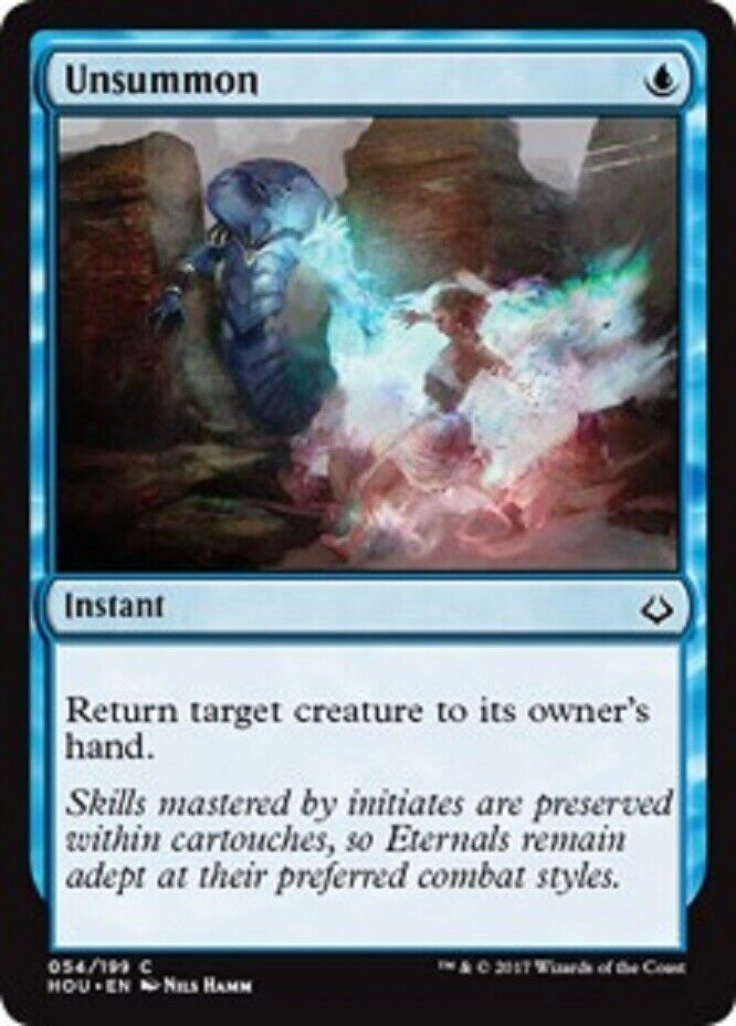 mtg hour of devastation cards MTG MTG 4x Unsummon Hour of Devastation cards Magic The Gathering – Omniphustoys
