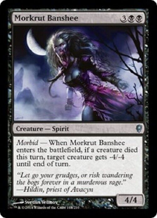 MTG MTG 1x Morkrut Banshee Conspiracy Cards Magic The Gathering