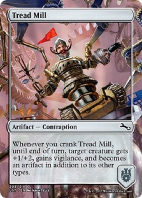 MTG MTG 4X Tread Mill Unstable Common card Magic the Gathering NM