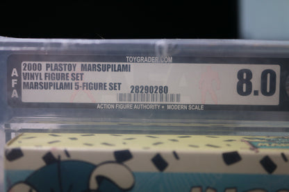 Marsupilami Figures Gift Set Of 5 Pvc Figures Plastoy Graded Afa 8.0 Toys Rare