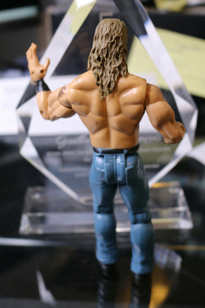 2003 Jakks Wwe Figure, Edge The Rated R Superstar "No Coat" Action Figure Toy