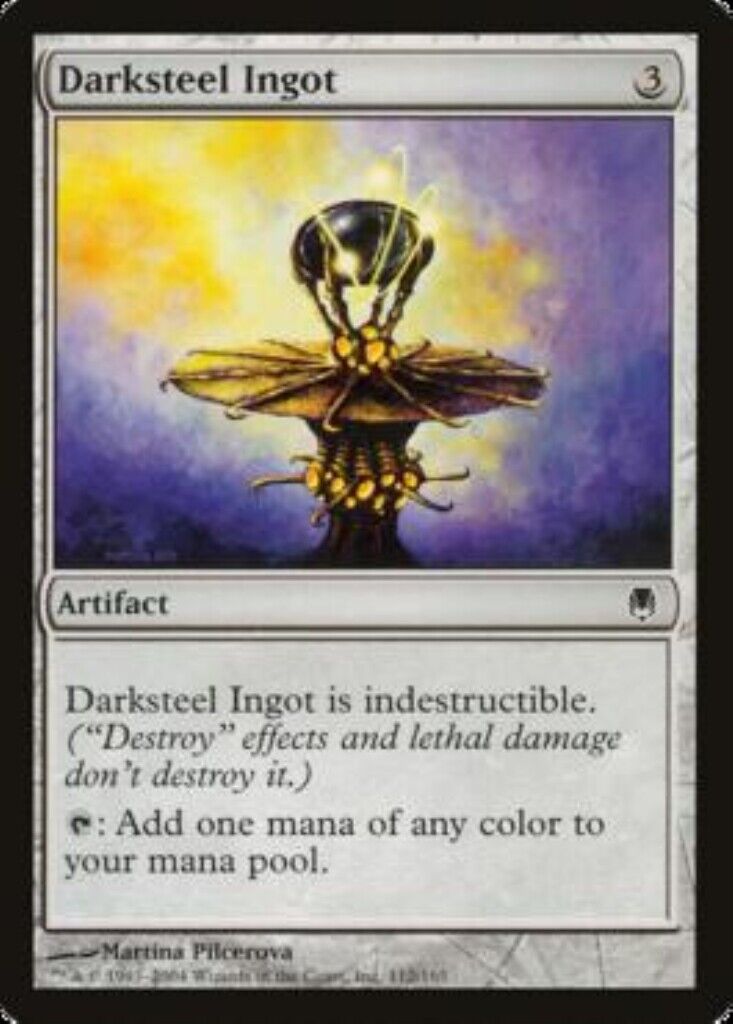 MTG MTG 1x Darksteel Ingot Darksteel card Magic The Gathering