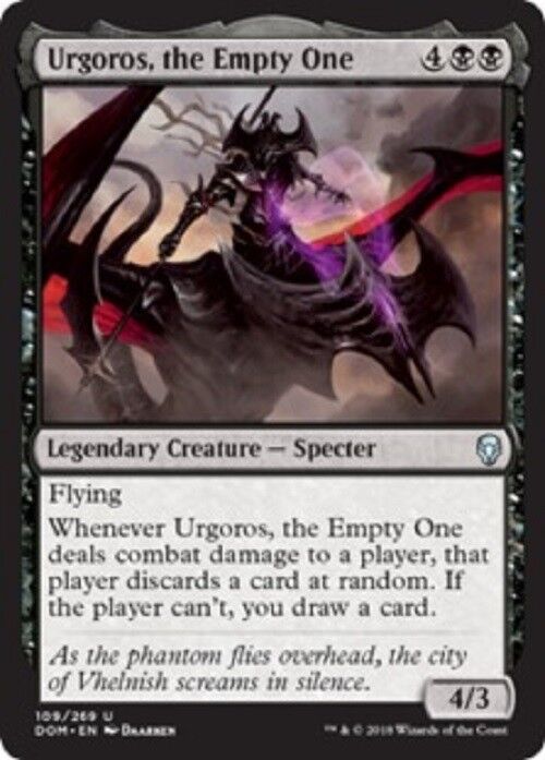 MTG 1x Urgoros, the Empty One Dominaria Unplayed card NM MTG Magic Pauper