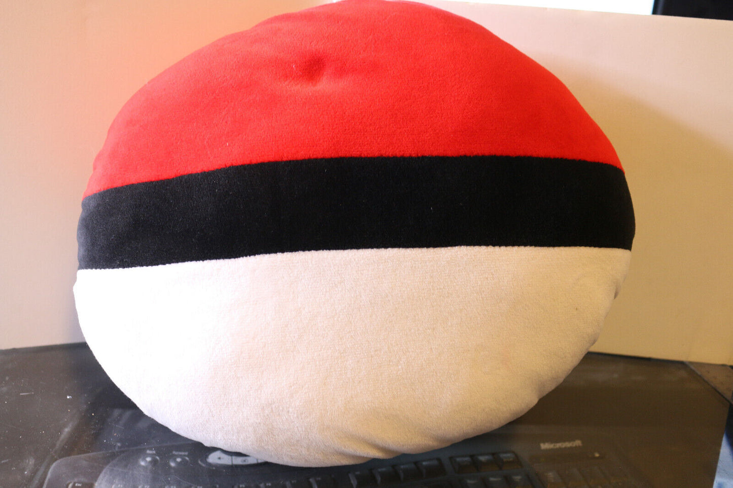 Official Pokemon Pokeball Power Plush Pillow 11" 2017 Northwest Company Red Toy