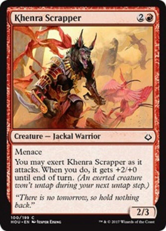 MTG MTG 4x Khenra Scrapper Hour of Devastation cards Magic The Gathering