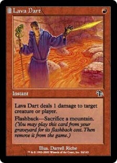 MTG MTG 1x  Lava Dart Judgment Magic The Gathering