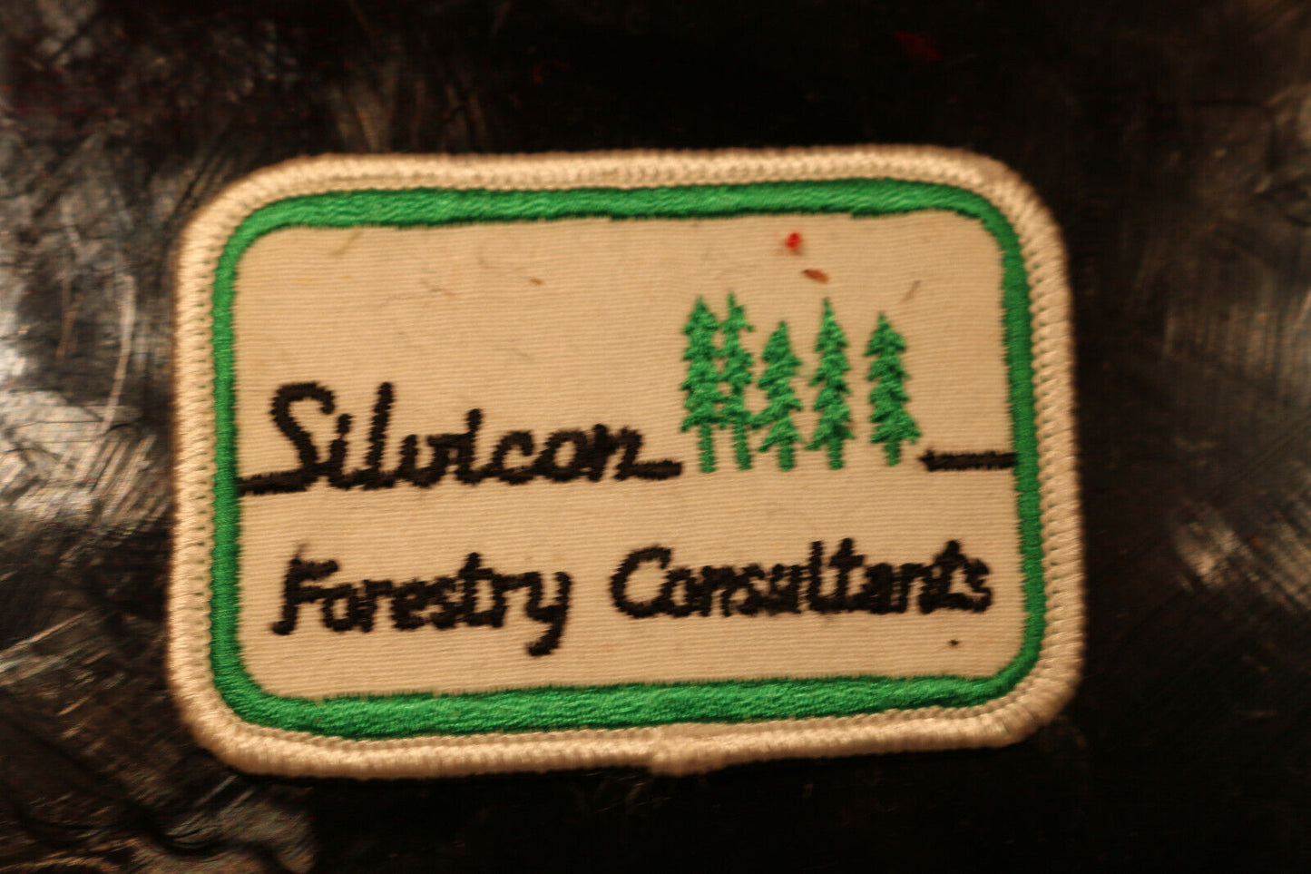 Vintage Shoulder Patche Souvenir Silvicon Foresty Consltants