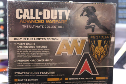 Call Of Duty Advanced Warfare Limited Edition Strategy Guide Hard Cover Book