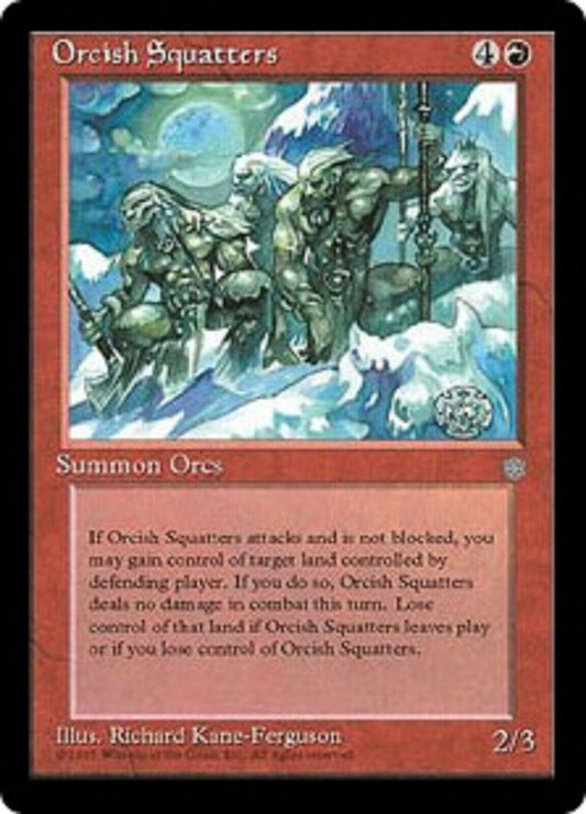 MTG MTG 1x Orcish Squatters Ice Age Card Magic The Gathering