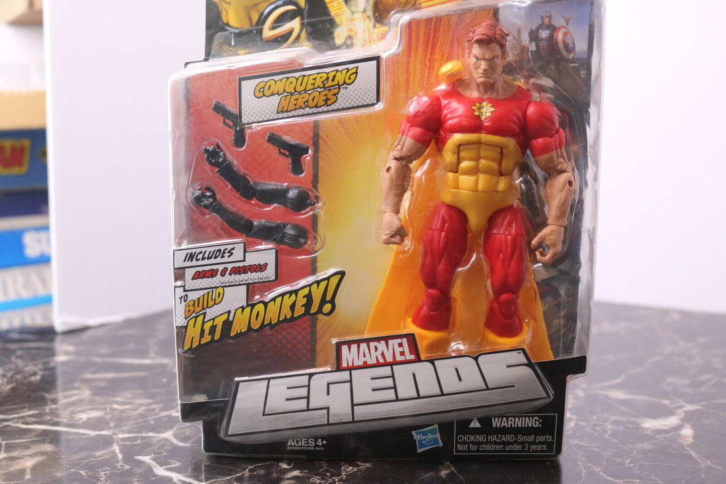 Marvel Legends Hyperion Moc Hit Monkey Baf Series Squadron Supreme Hasbro 2012