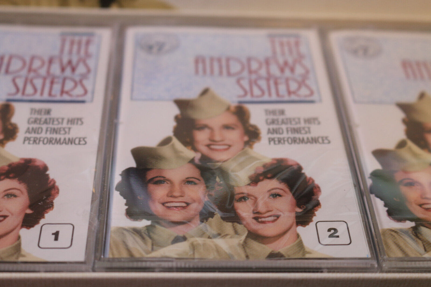 Vintage Rare The Andrews Sisters Reader'S Digest Cassettes Sealed