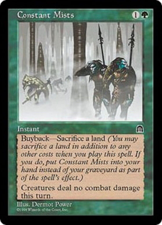 MTG MTG 1x Constant Mists Stronghold card Magic the gathering