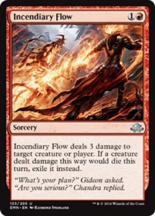 MTG MTG 1x Incendiary Flow Eldritch Moon Magic the Gathering