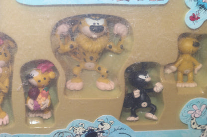 Marsupilami Figures Gift Set Of 5 Pvc Figures Plastoy Graded Afa 8.0 Toys Rare