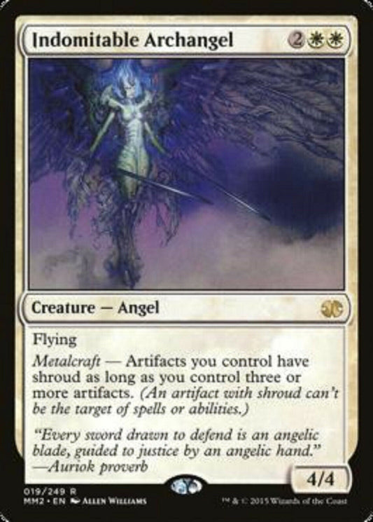 MTG MTG Indomitable Archangel Modern Masters 2015 Edition card Magic the Gathering