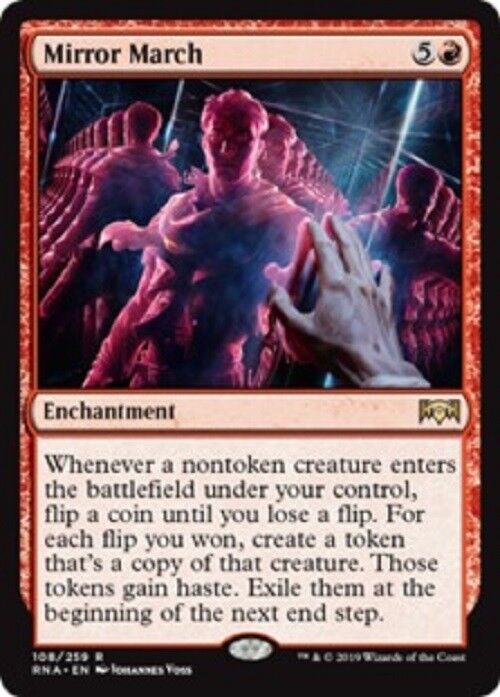 MTG 1x Mirror March Ravnica Allegiance Unplayed NM  Card