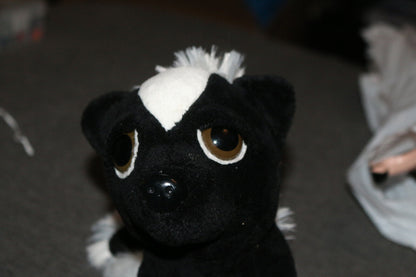 The Petting Skunk Animal Stuffed Plush Toy Cute Big Eyes