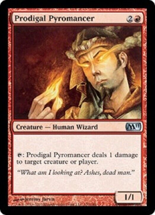 MTG MTG 1x  Prodigal Pyromancer Magic 2011 Magic the Gathering NM