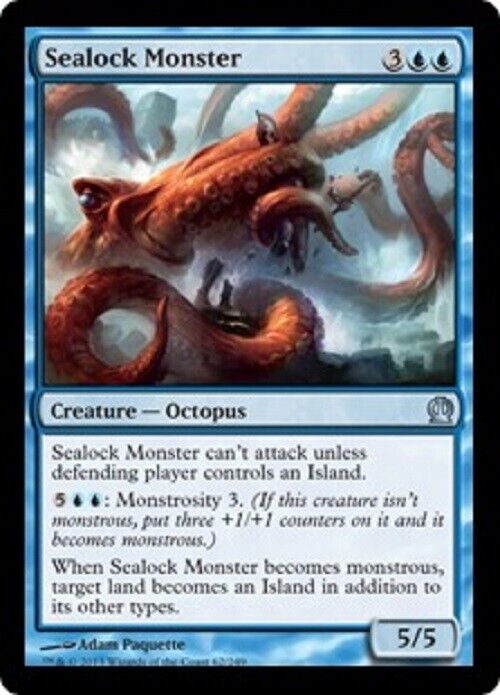 MTG MTG 1x Sealock Monster THS Theros Card Magic The Gathering pauper